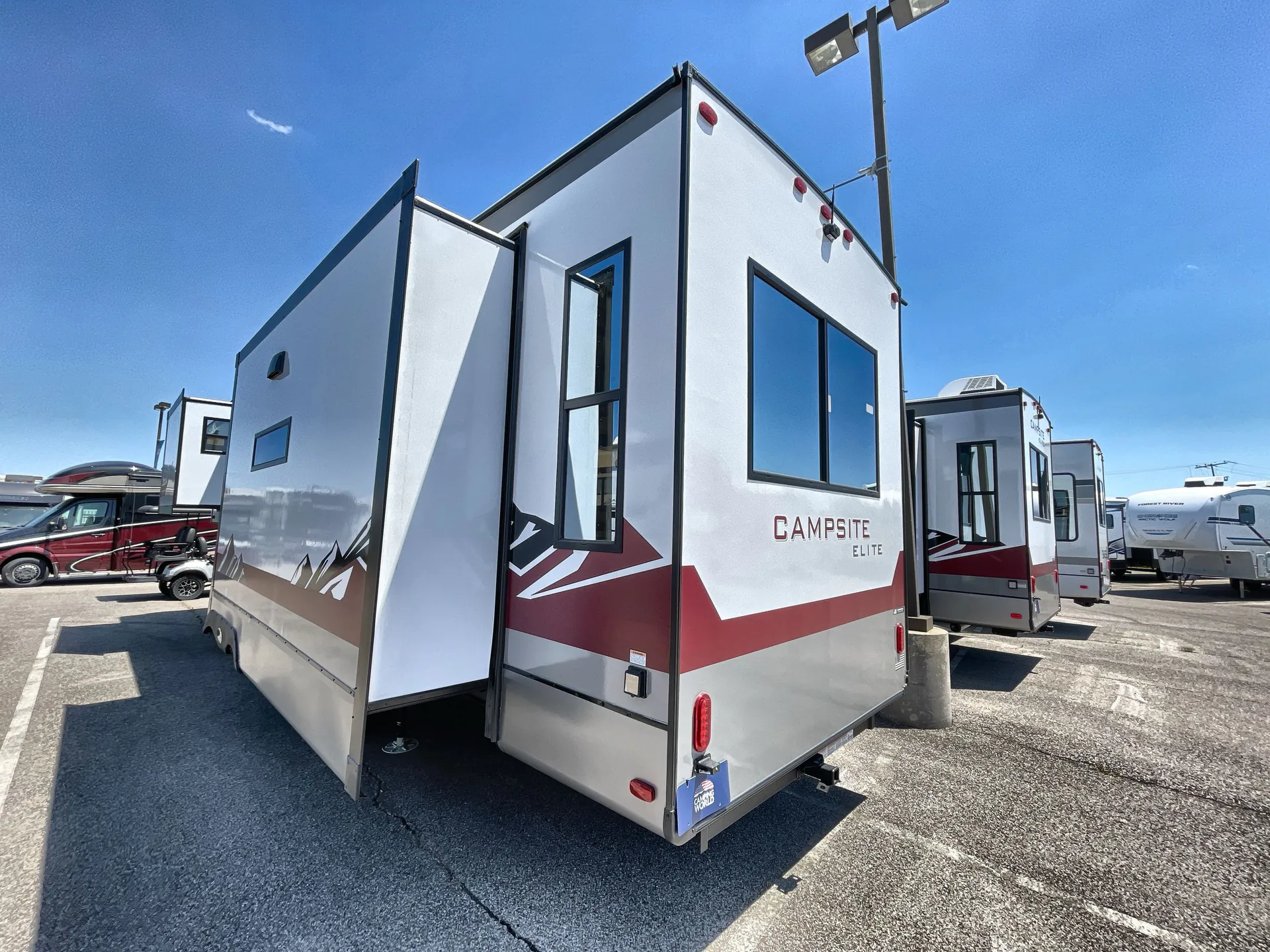 2026 Forest River Campsite Elite 32BAM — backside