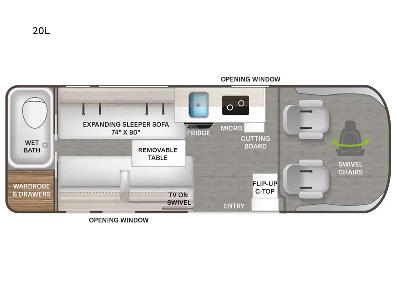 2023 Thor Motor Coach Sequence 20L - Photo 3
