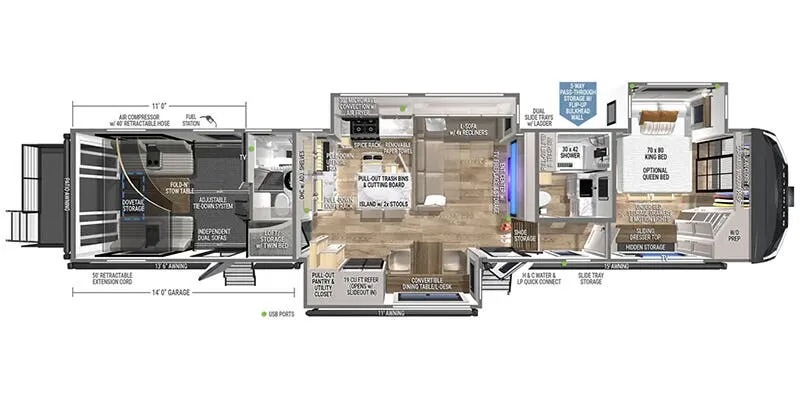 2026 Brinkley Model G 3970 floor plan