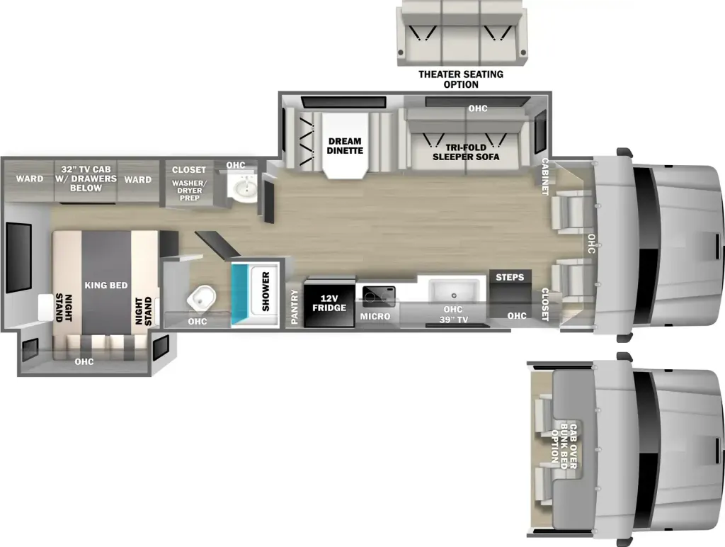2026 Dynamax Corp Europa 34SS floor plan