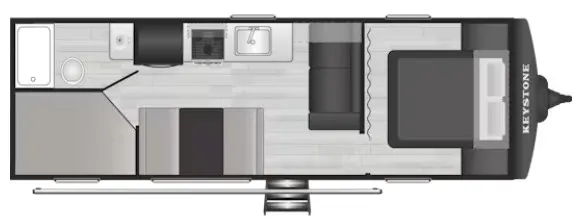 2026 Keystone Springdale 2300BH floor plan
