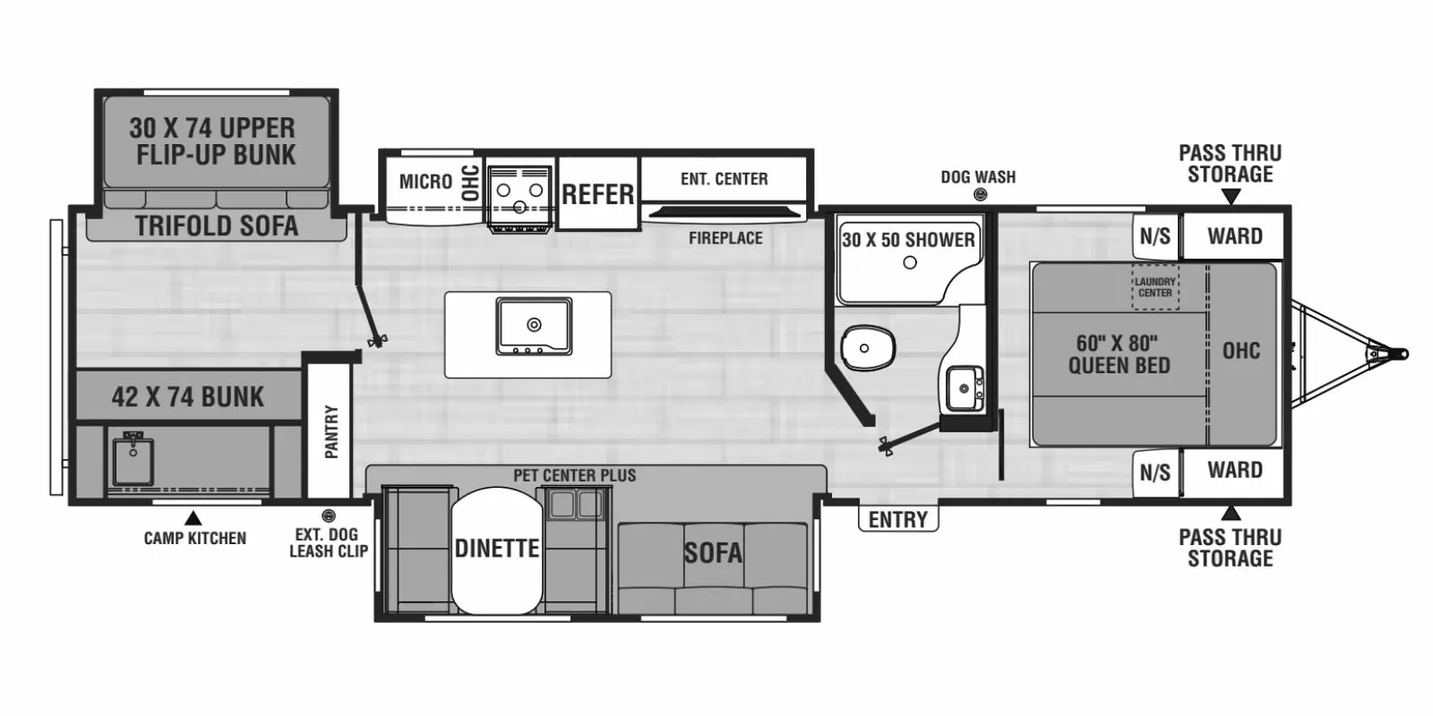 2020 Coachmen Northern Spirit 3379BH - Photo 3