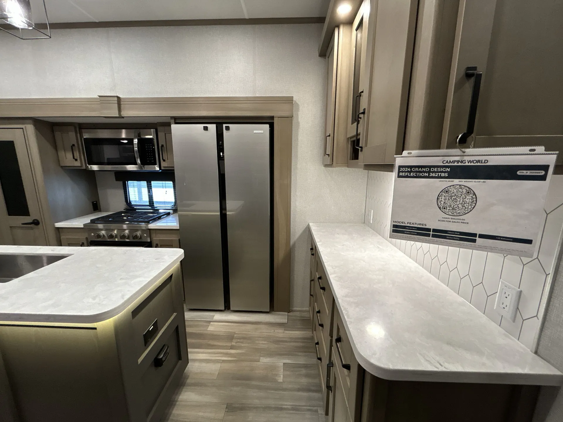2024 Grand Design Reflection 362TBS — campside