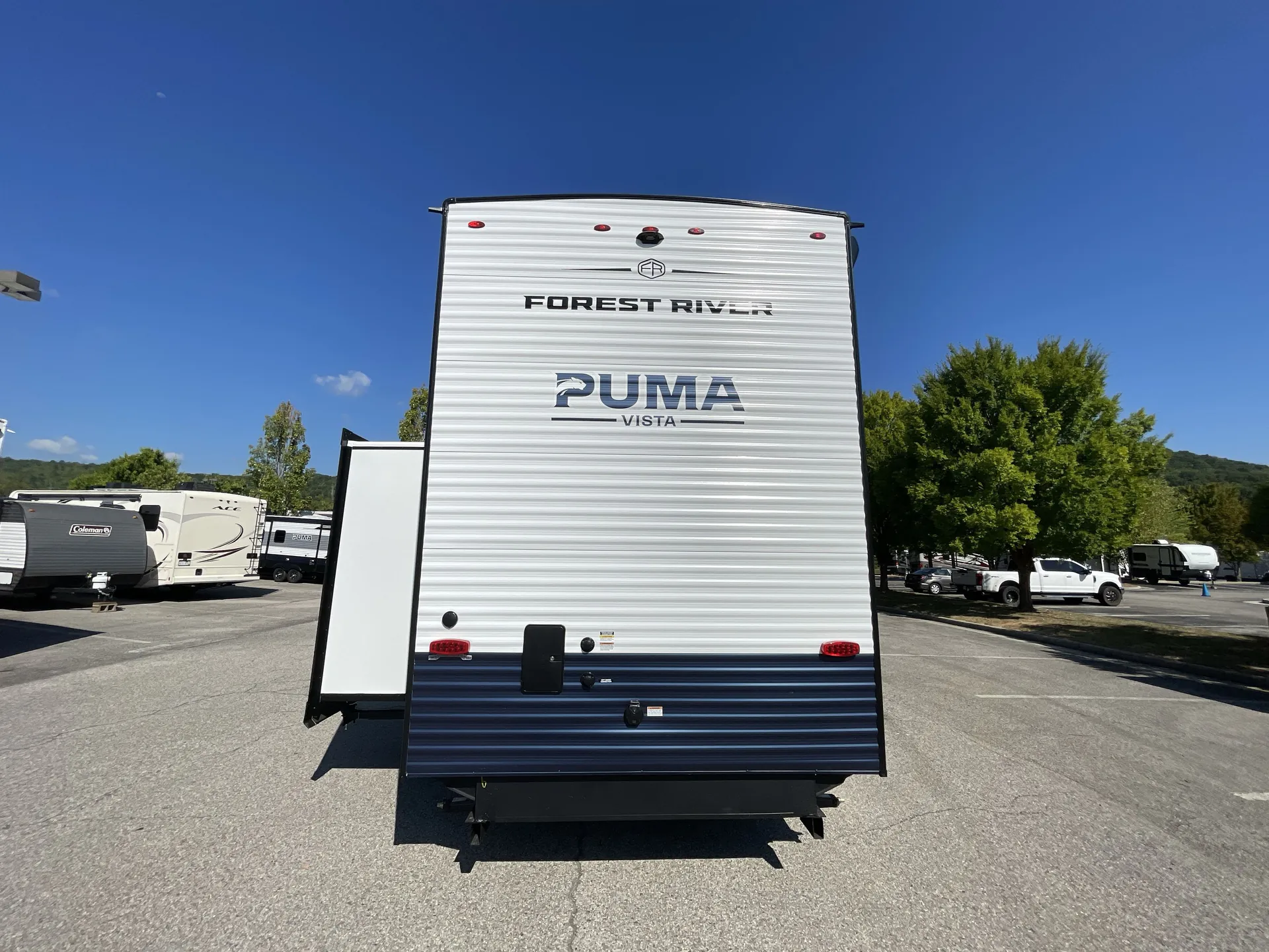 2027 Forest River Puma Vista 403LFT — backside
