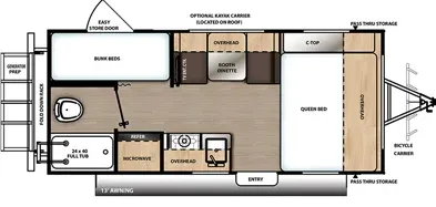 Coachmen Catalina Expedition 192BH floor plan