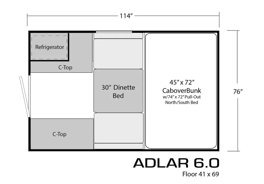 Soaring Eagle Adlar 6.0 floor plan