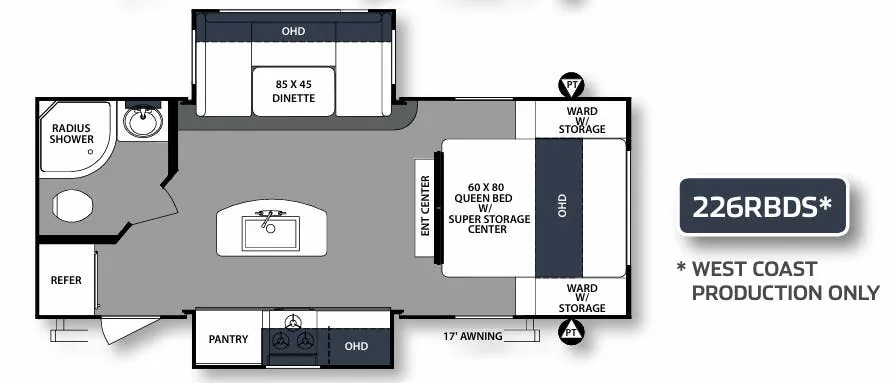 Forest River Surveyor Luxury 226RBDS exterior