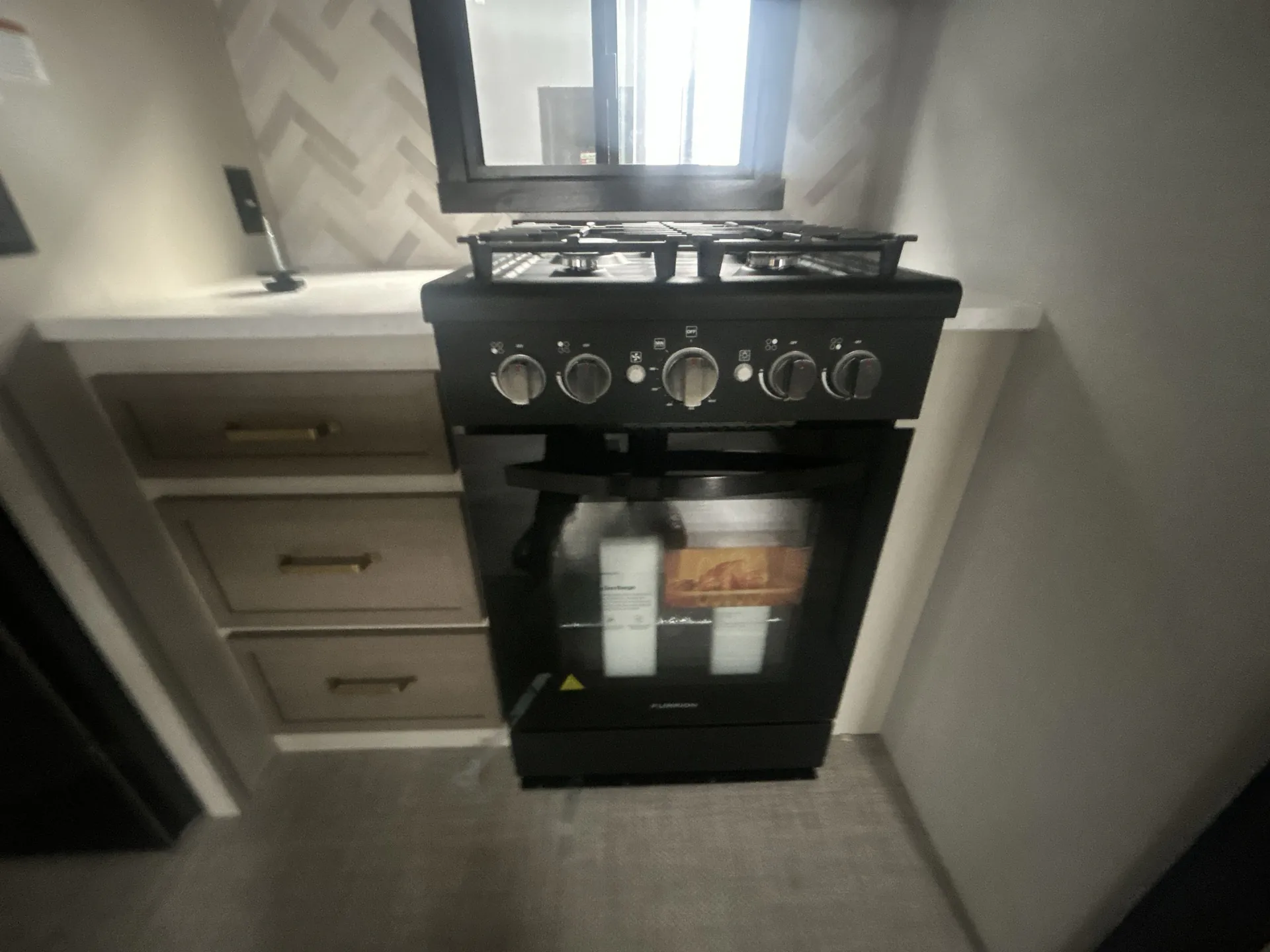 2026 Forest River Wildwood Heritage Glen 376FAM — stove oven