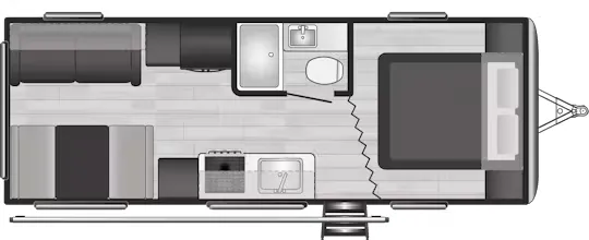 Keystone Springdale 220RD floor plan
