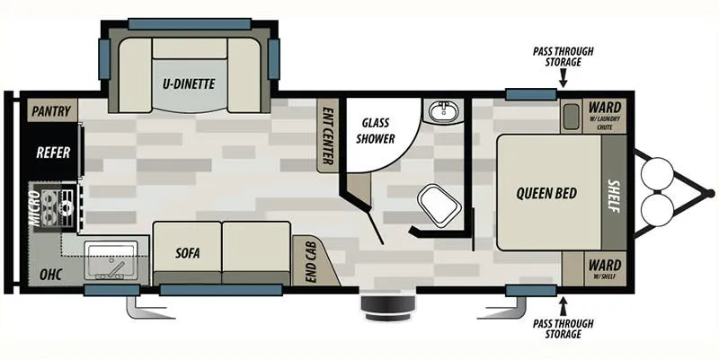 Forest River Sonoma 2406RK floor plan