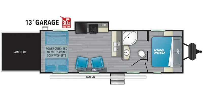 Heartland Torque TQ T26 floor plan