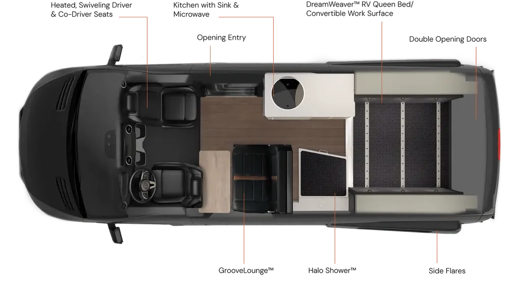 2026 Storyteller Overland Beast MODE OG floor plan