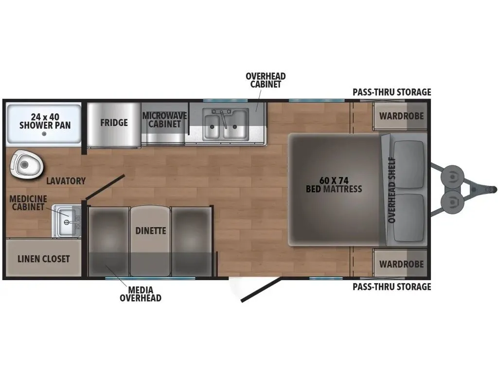 2026 Forest River Oasis 18FQ Travel Trailer - Photo 2