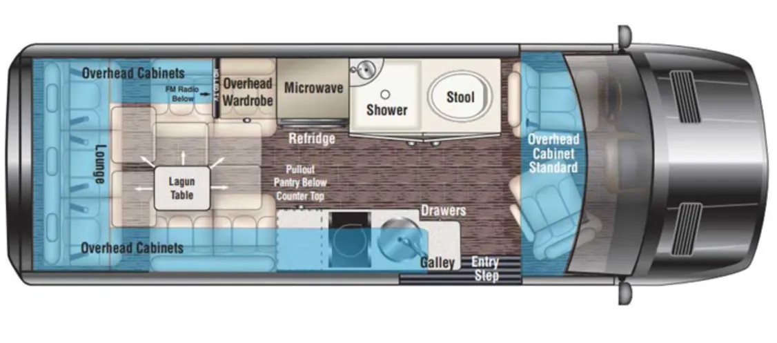 Midwest Passage RV MD2 floor plan
