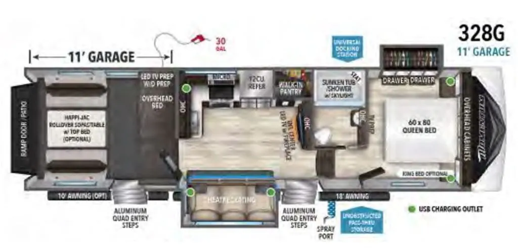 2020 Grand Design Momentum G-Class 328G - Photo 3