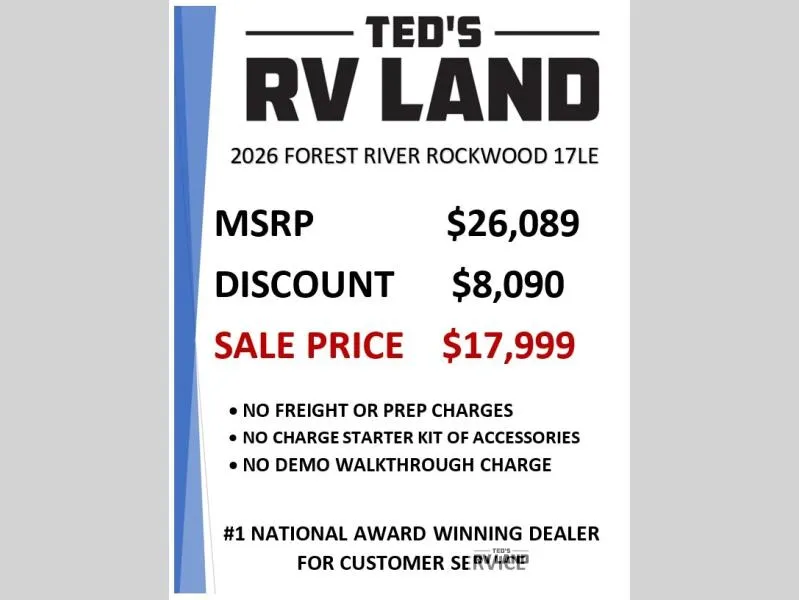 2026 Forest River RV Rockwood GEO Pro 17LE - Photo 3