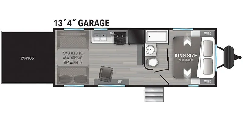 2022 Cruiser RV Stryker ST-2313 - Floor plan