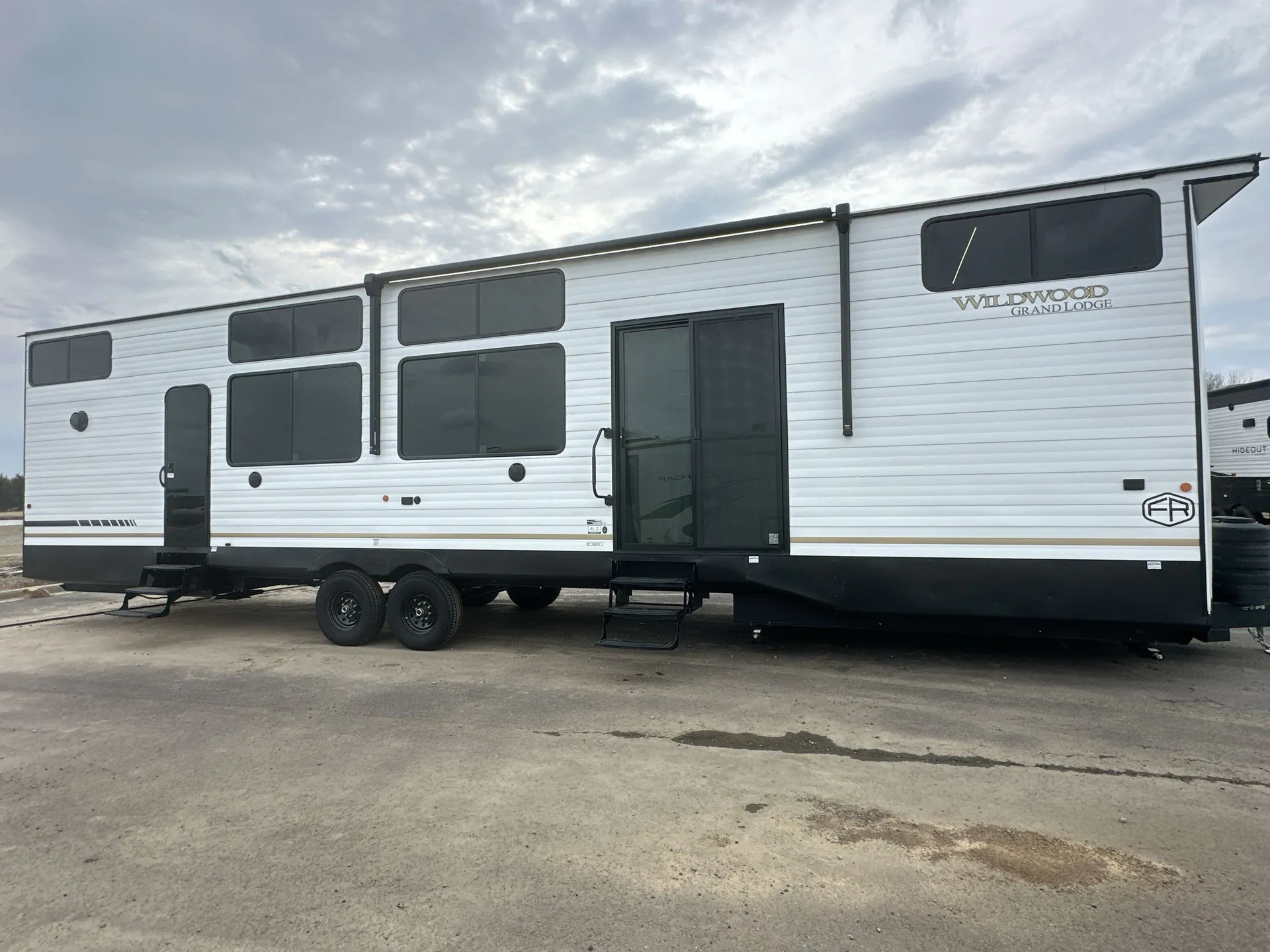 2026 Forest River Wildwood Grand Lodge 42ICE — campside