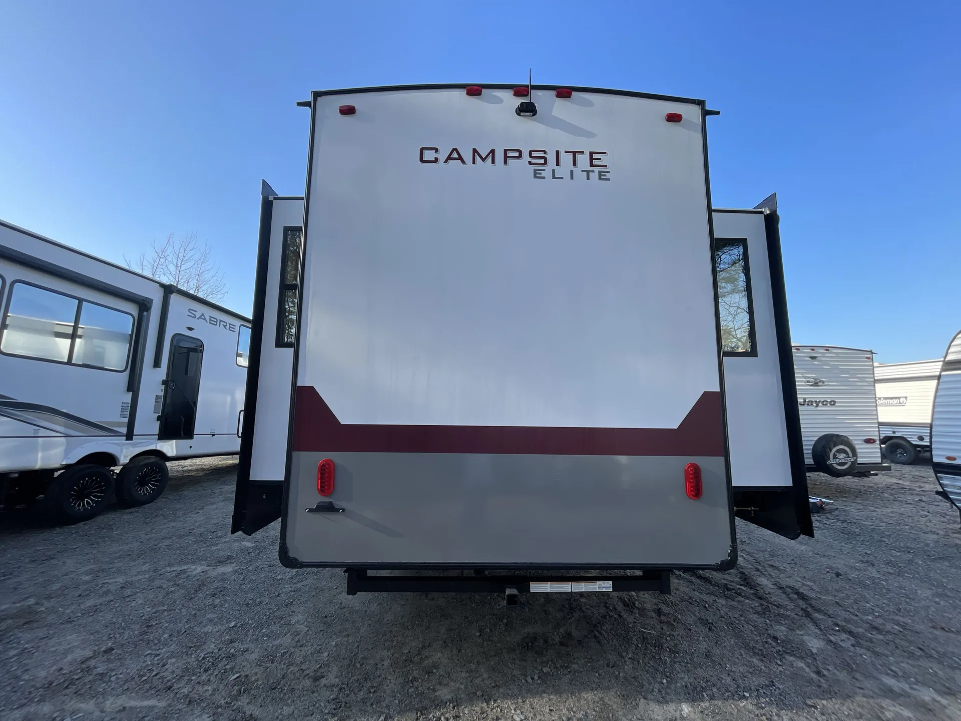 2026 Forest River Campsite Elite 36AK — backside