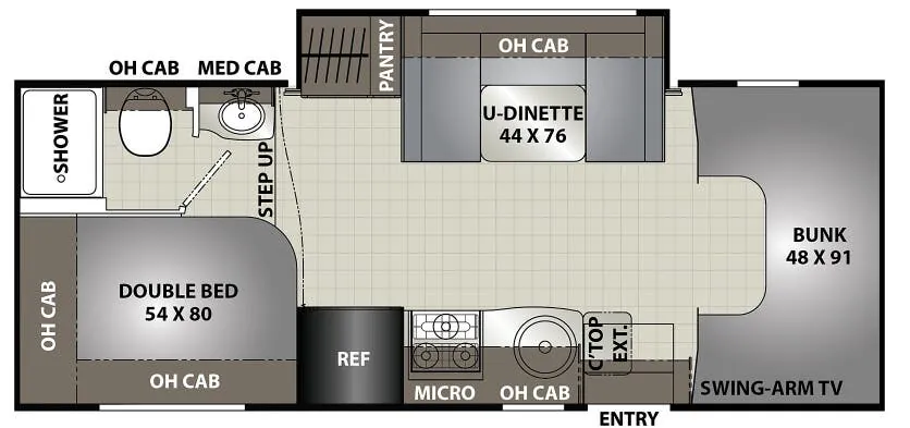 Coachmen Prism LE 2150 LE floor plan