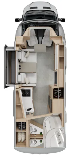 Leisure Travel Wonder W24MBL floor plan