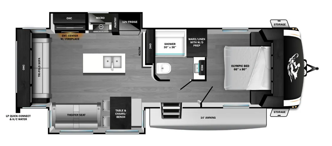 2026 Open Range RV Roamer Light Duty 29RLTS - Photo 3