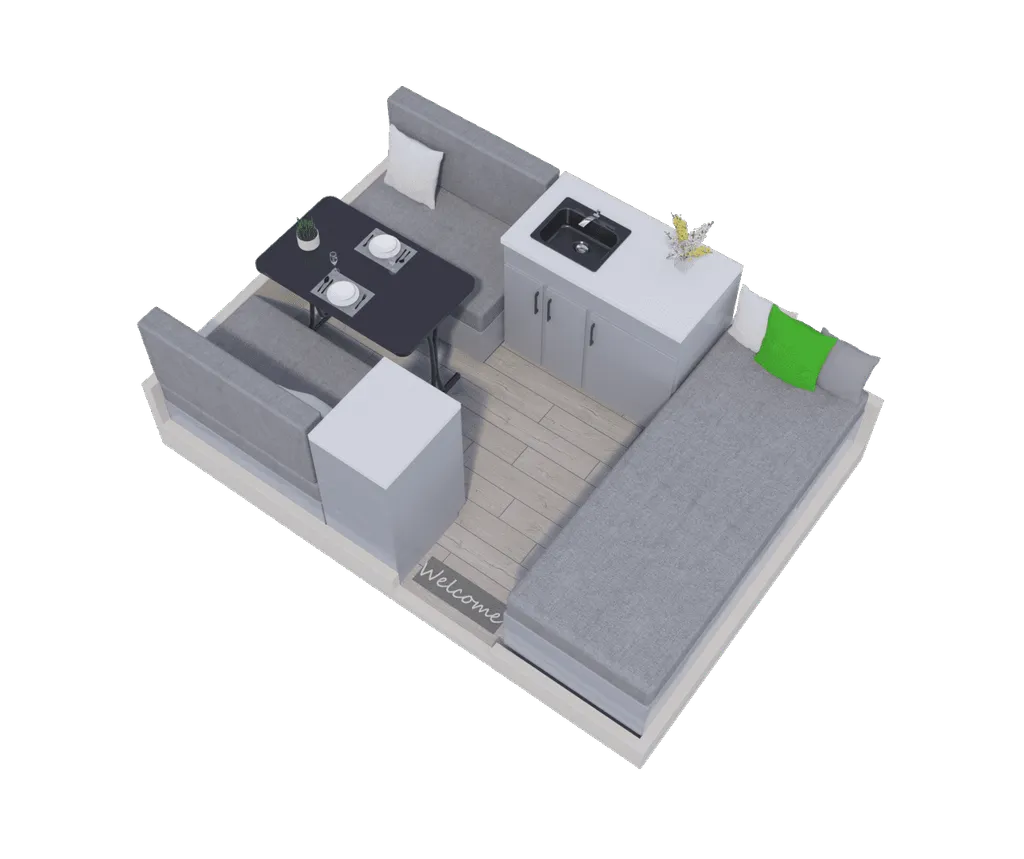 2024 Aliner Scout Lite LITE floor plan