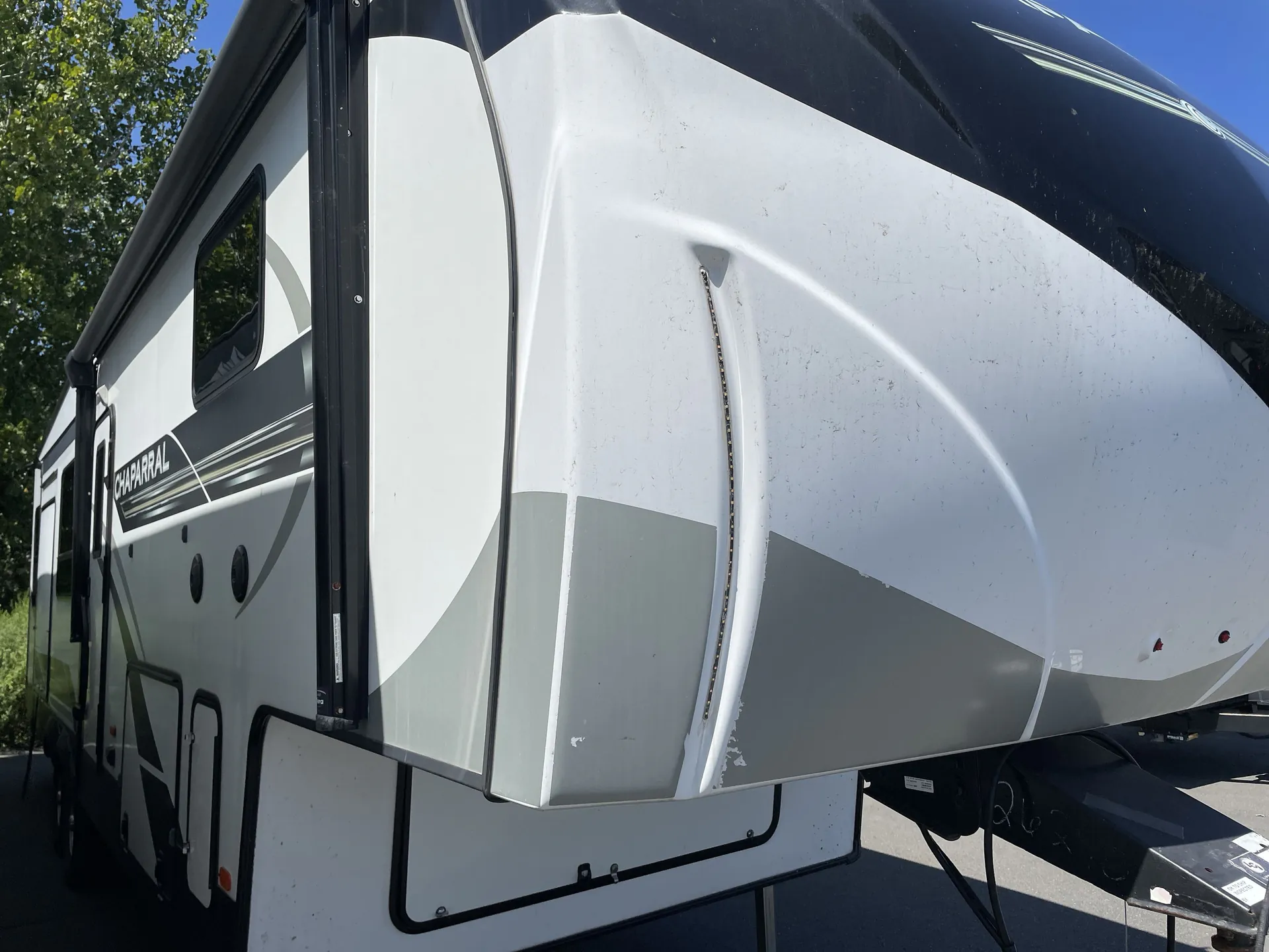 2021 Coachmen Chaparral 298RLS — campside