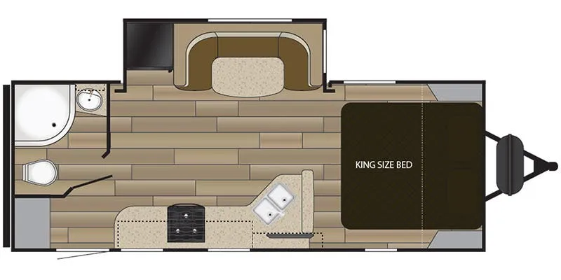 2020 Cruiser RV Cruiser 2120RB - Floor plan