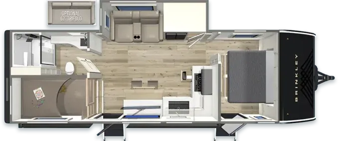 2026 Brinkley MODEL I 24X - Floor plan