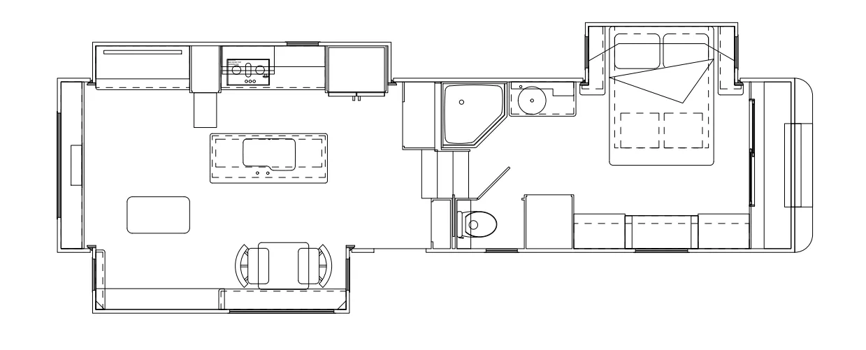 New Horizons Majestic M35IK3S floor plan