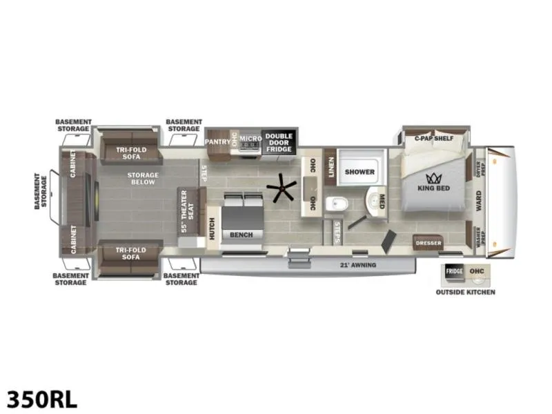 2023 Forest River Sabre 350RL - Photo 3