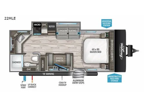 2021 Grand Design Imagine XLS 22MLE, Photos photo 2