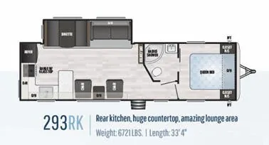 Keystone Springdale 293RK floor plan