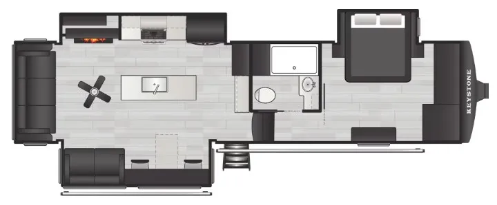 2026 Keystone Montana High Country 290RL floor plan