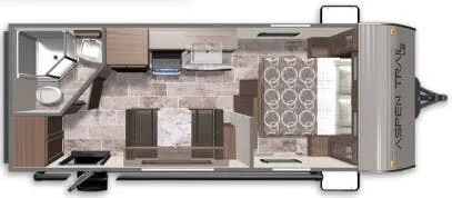 Dutchmen Aspen Trail LE 19RB floor plan