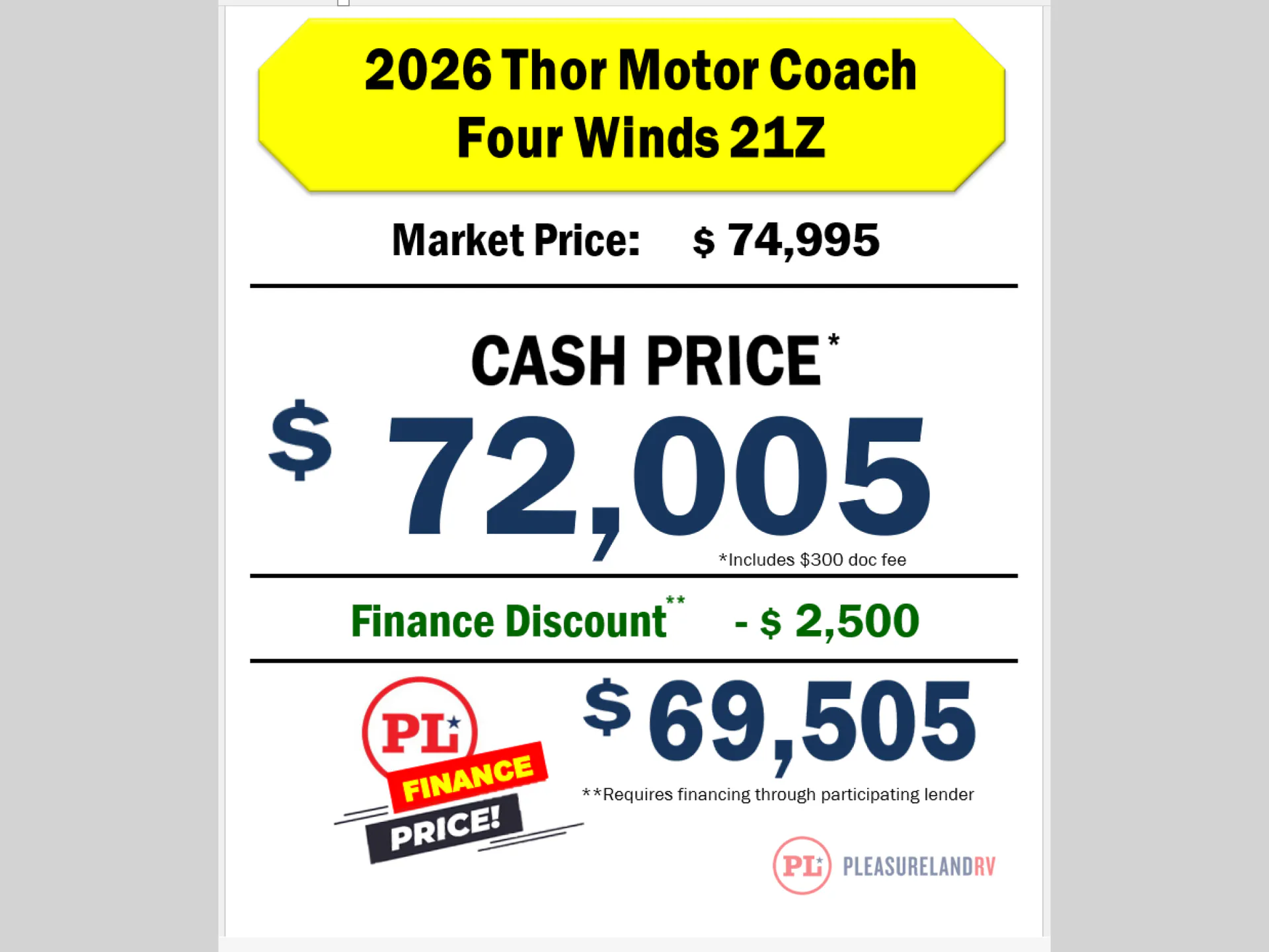 2026 Thor Motor Coach Four Winds 21Z - Photo 3