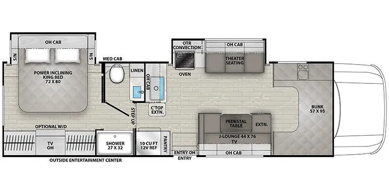 2026 Coachmen Entourage 330DS floor plan