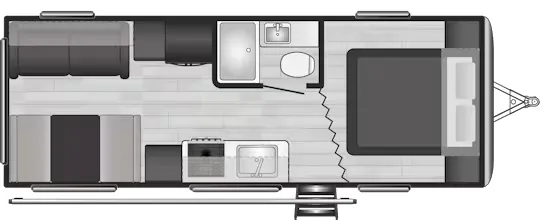 Keystone Springdale 220RD floor plan