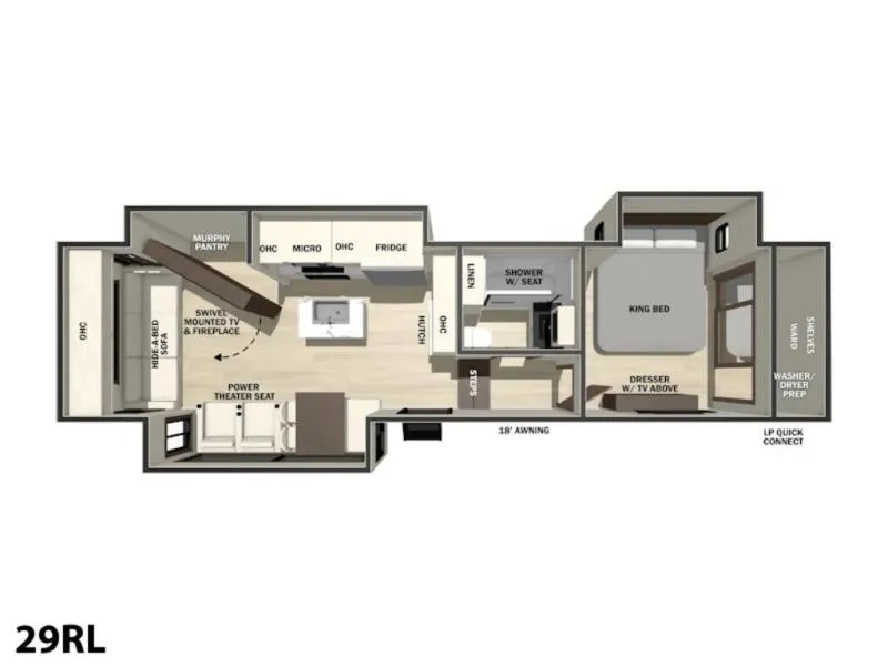 2026 Forest River Cedar Creek 29RL - Photo 3