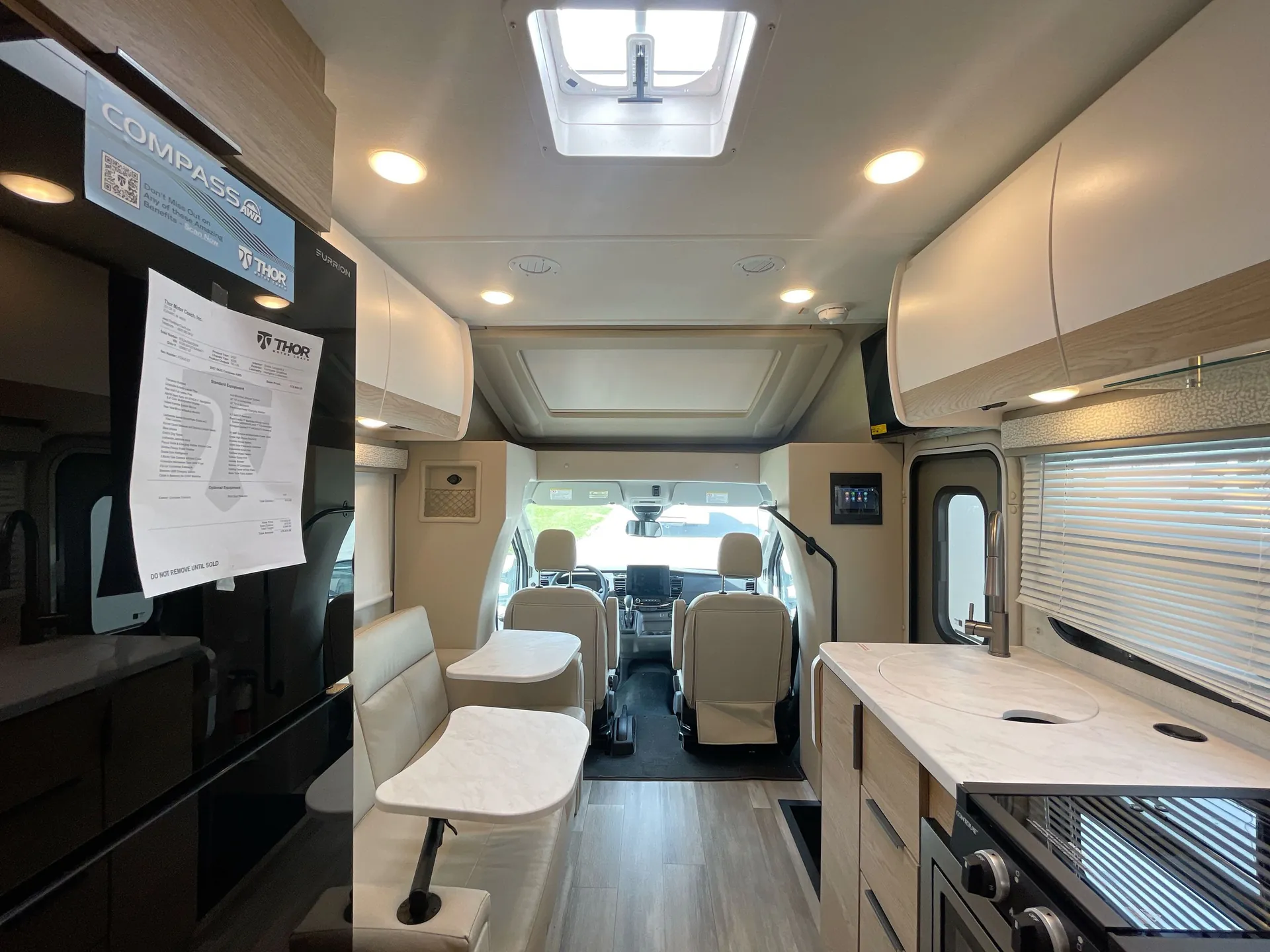 2027 Thor Motor Coach Compass 24JG — living area main