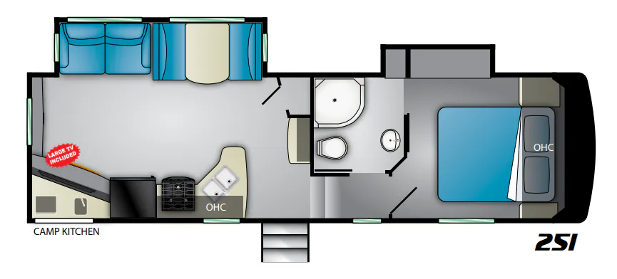 Heartland Pioneer PI 251 floor plan