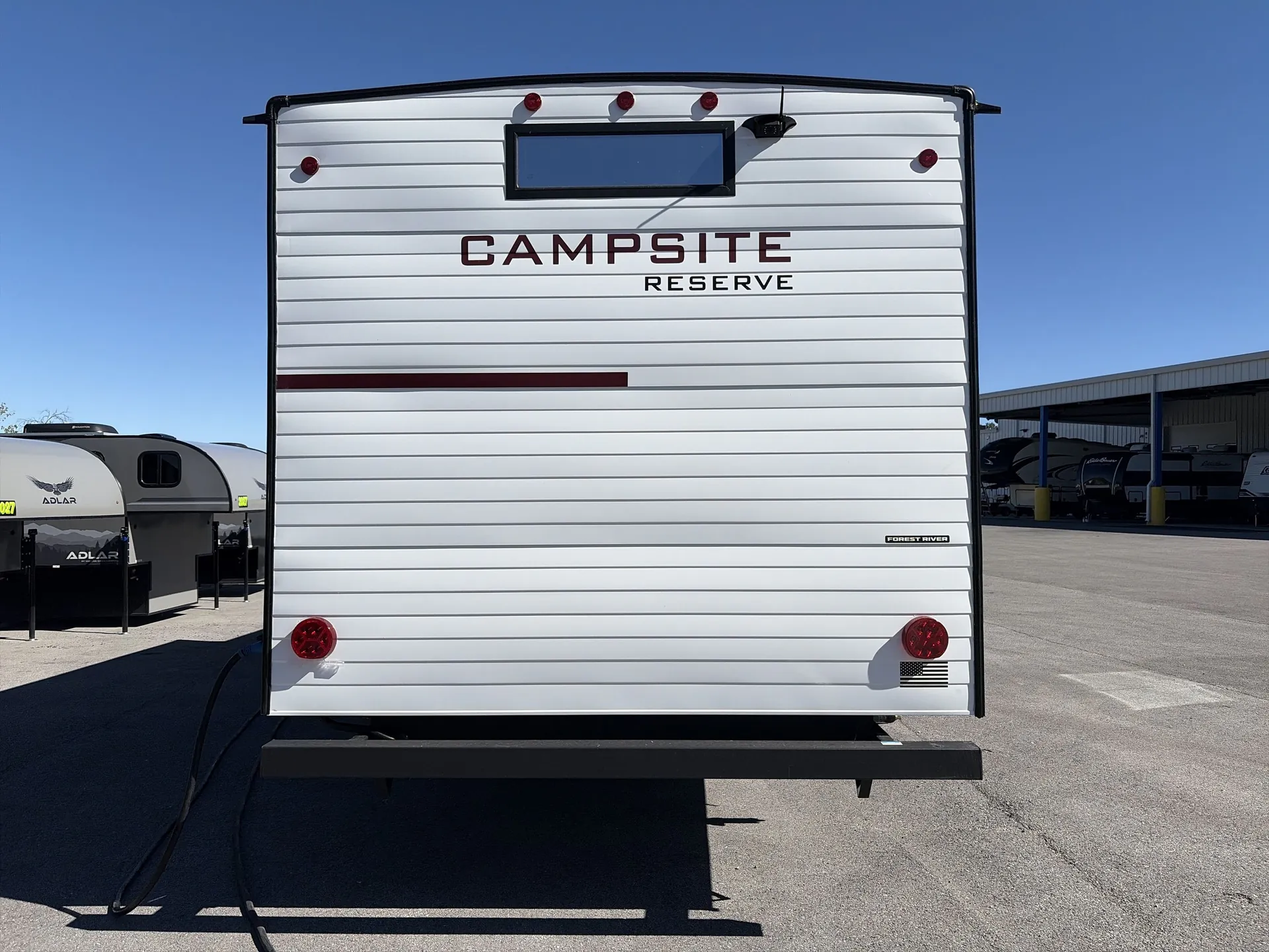 2027 Forest River Campsite Reserve 29TJ — backside