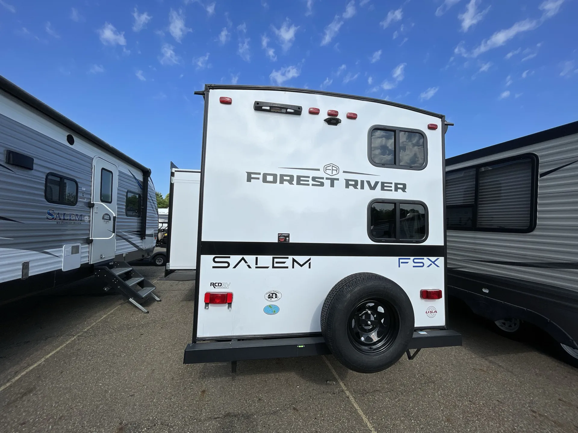 2025 Forest River Salem FSX 178BHSK — backside