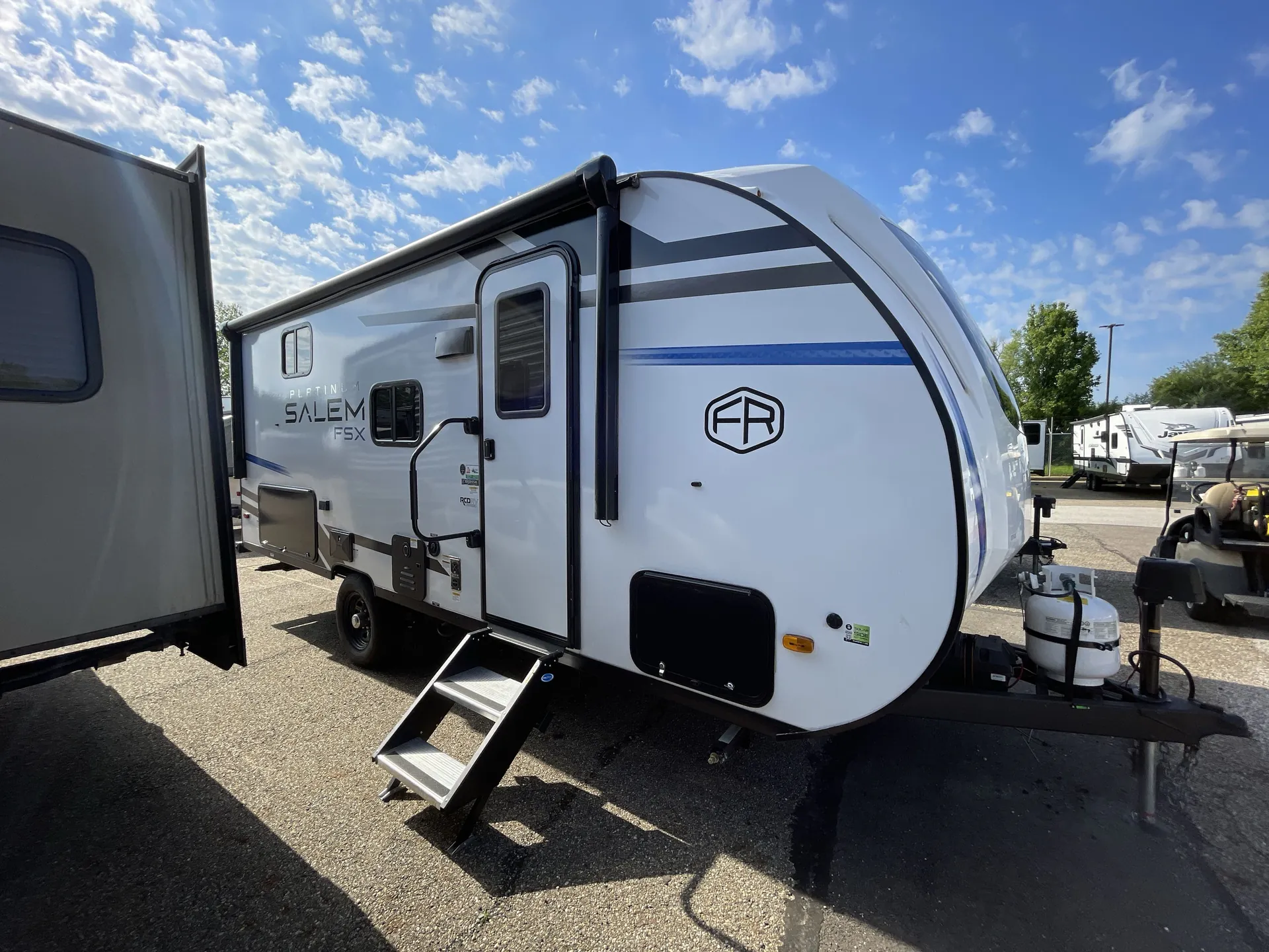 2025 Forest River Salem FSX 178BHSK — campside