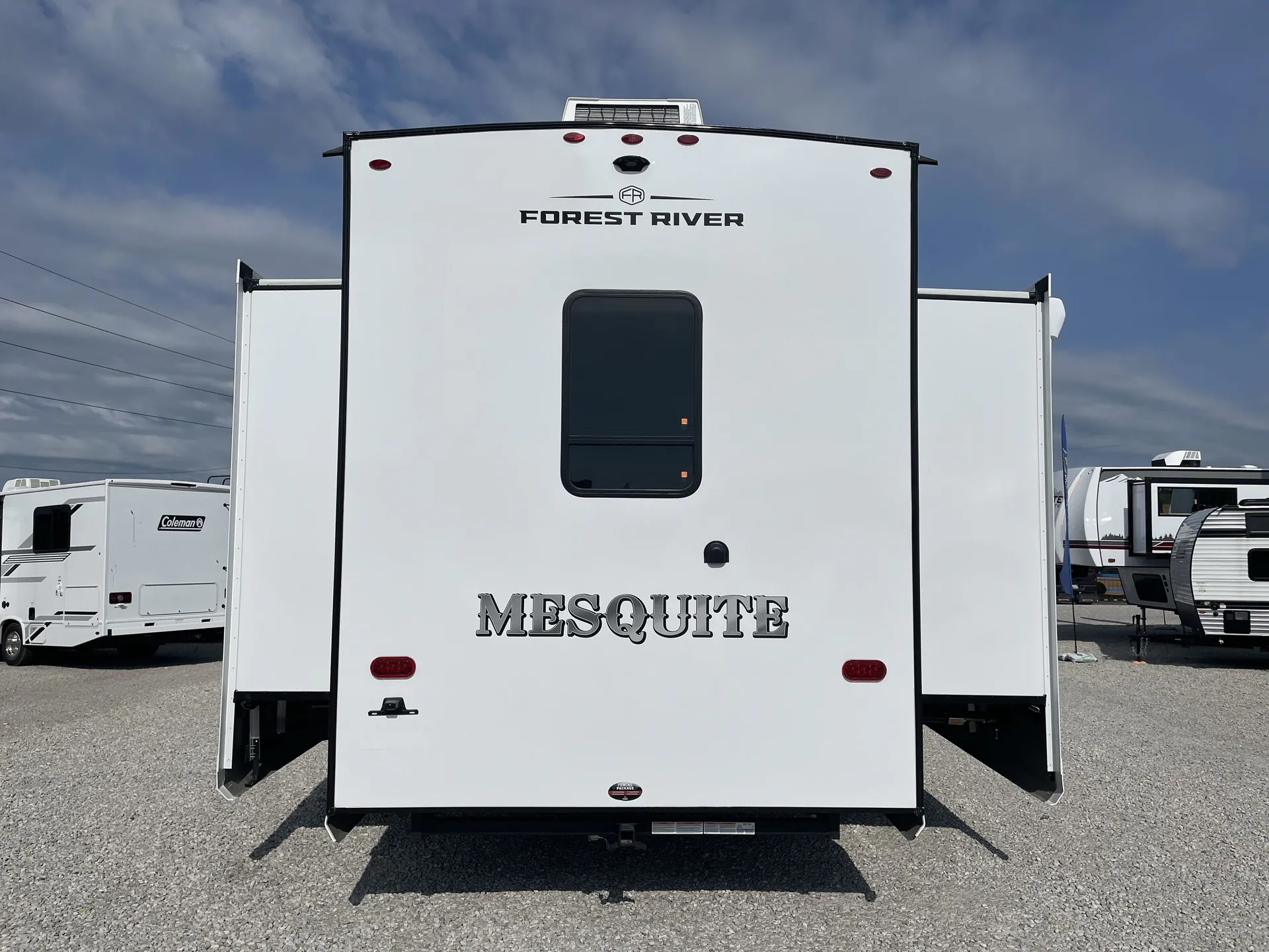 2027 Forest River Mesquite 3850HBRK — backside