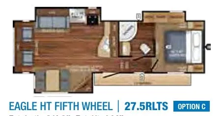 Jayco Eagle HT 275RLTS floor plan