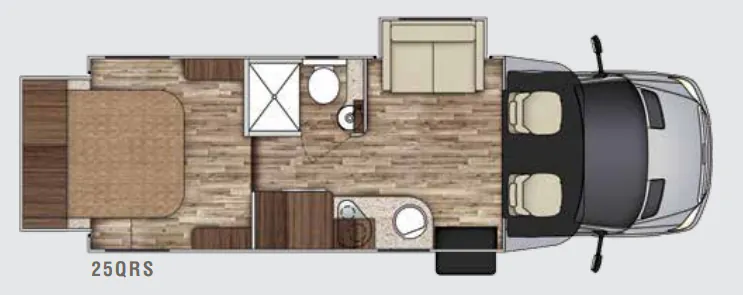 2015 Renegade RV Villagio 25QRS - Floor plan