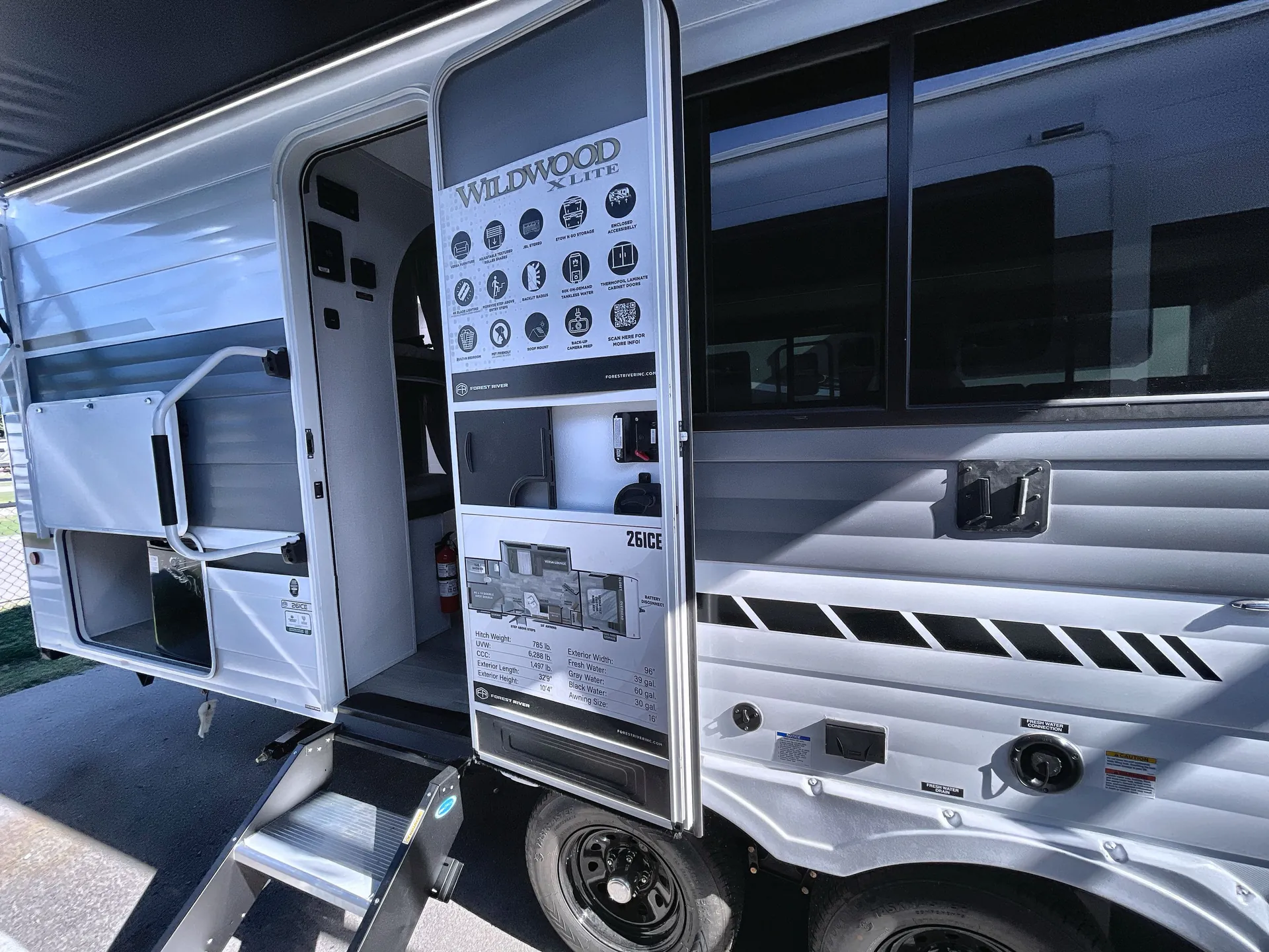 2026 Forest River Wildwood X-Lite 26ICE — campside