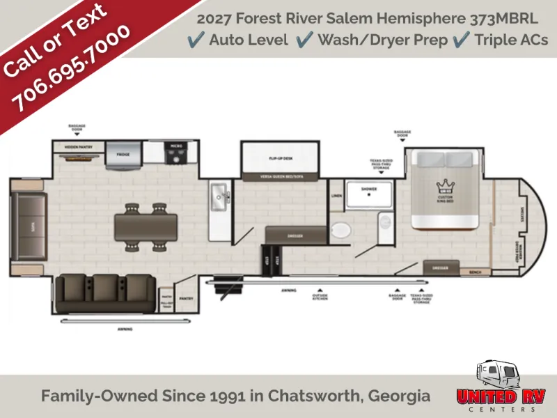2027 Forest River RV Salem Hemisphere 373MBRL - Main photo